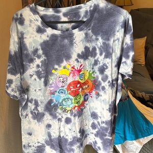 Kids Tie-Dye Graphic T-Shirt - Blue